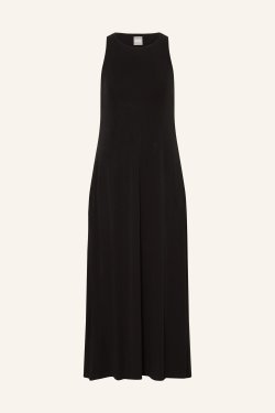 MAX MARA LANG STROP KJOLE SORT