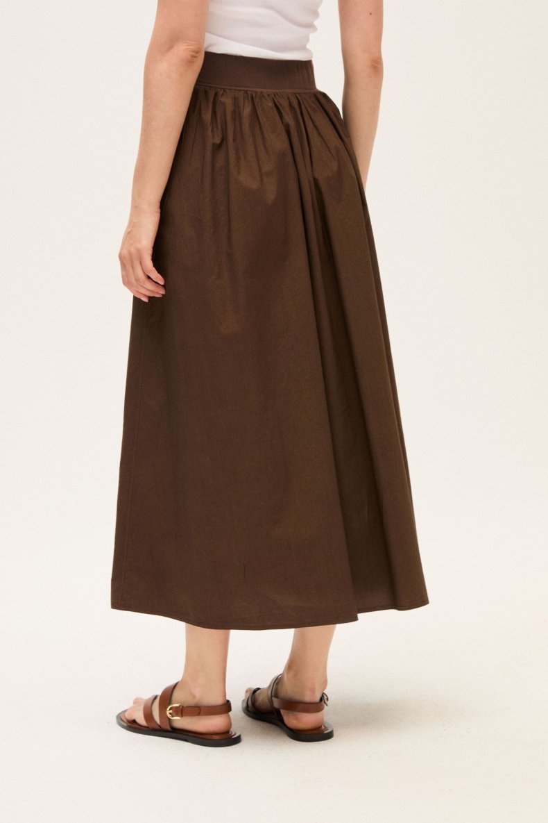 ROSSO NEDERDEL LANG BRUN