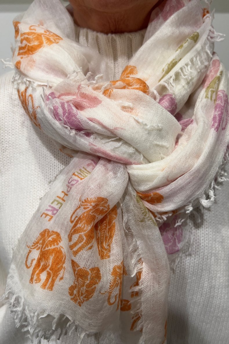 HEMISPHERE T�RKL�DE M�NSTRET CREME/ROSA/ORANGE