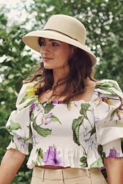 BRONTE STR� HAT ANNA TAUPE