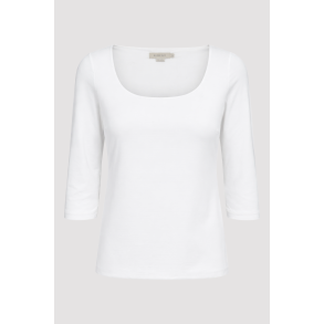 ELISE GUG T-SHIRT 3/4 �RME HVID