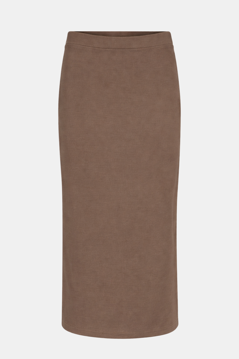 ELISE GUG LANG NEDERDEL BRUN