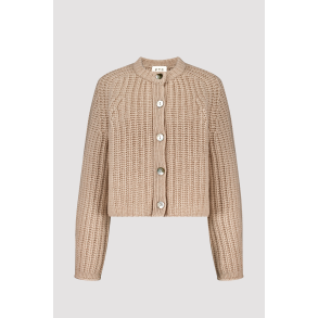 FTC CASHMERE CARDIGAN LYS SAND