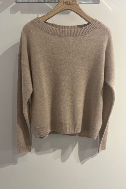 ALLUDE CASHMERE STRIK TAUPE