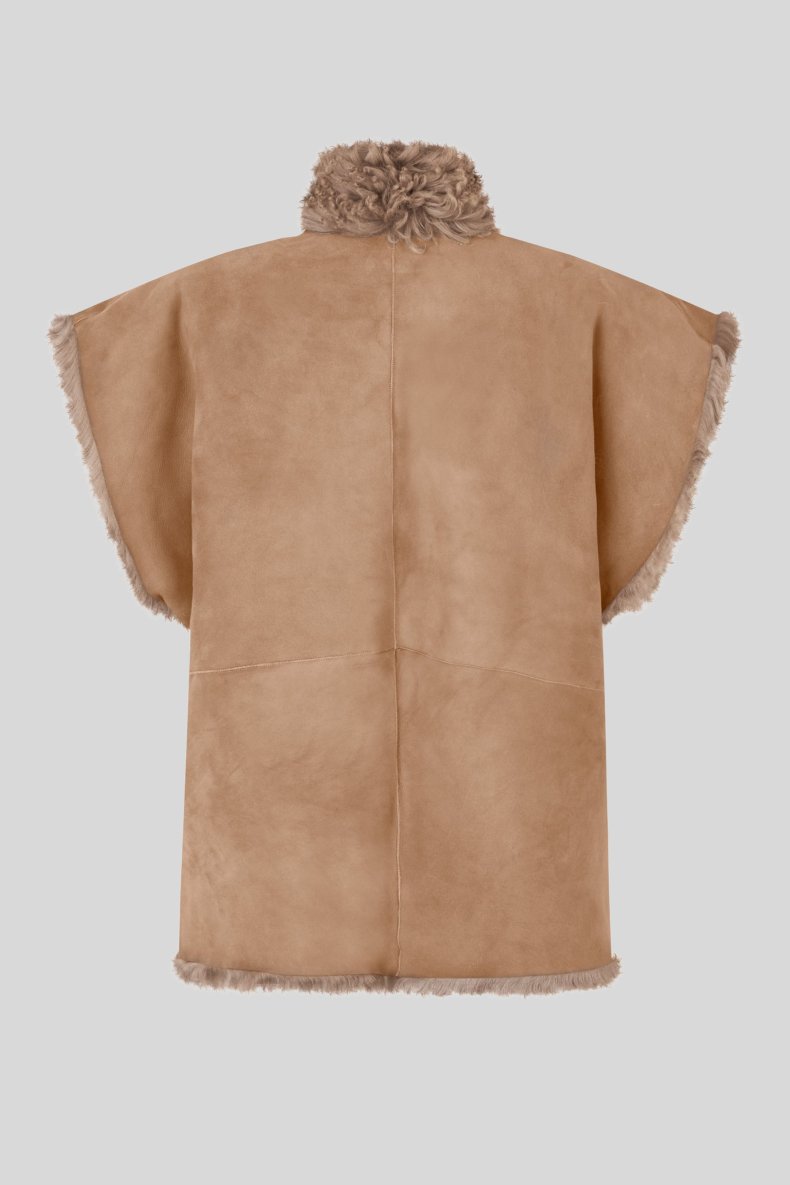 BENEDIKTE UTZON VEST KATE DOODLE BRUN