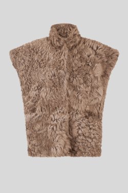 BENEDIKTE UTZON VEST KATE DOODLE BRUN