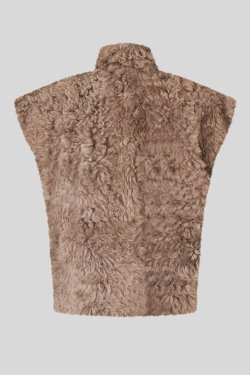 BENEDIKTE UTZON VEST KATE DOODLE BRUN