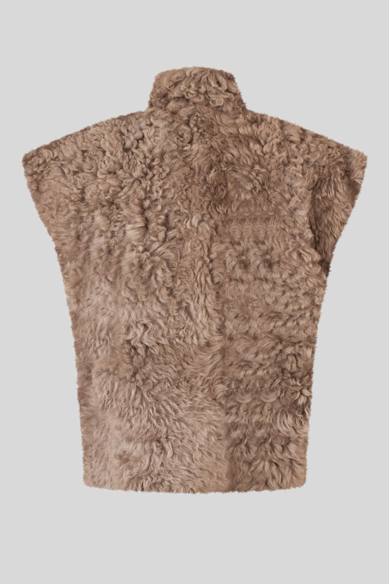 BENEDIKTE UTZON VEST KATE DOODLE BRUN