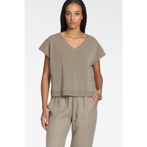 SARAH PACINI STRIK TAUPE