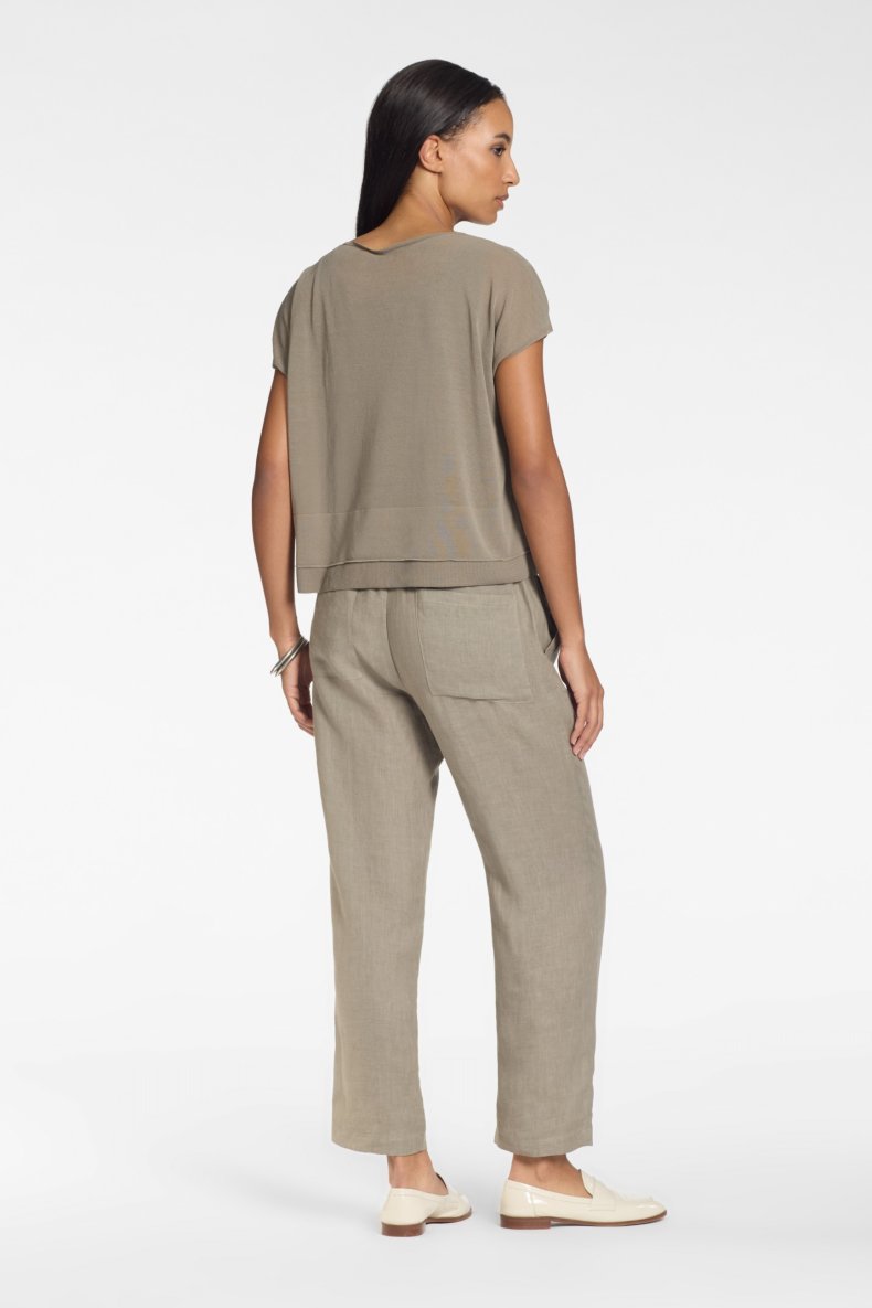 SARAH PACINI STRIK TAUPE