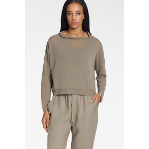 SARAH PACINI STRIK TAUPE