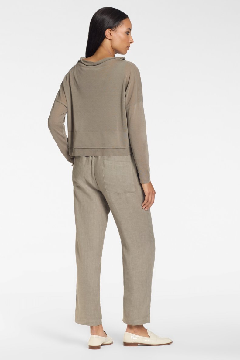 SARAH PACINI STRIK TAUPE