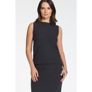 SARAH PACINI STRIK VEST GR�/BRUN