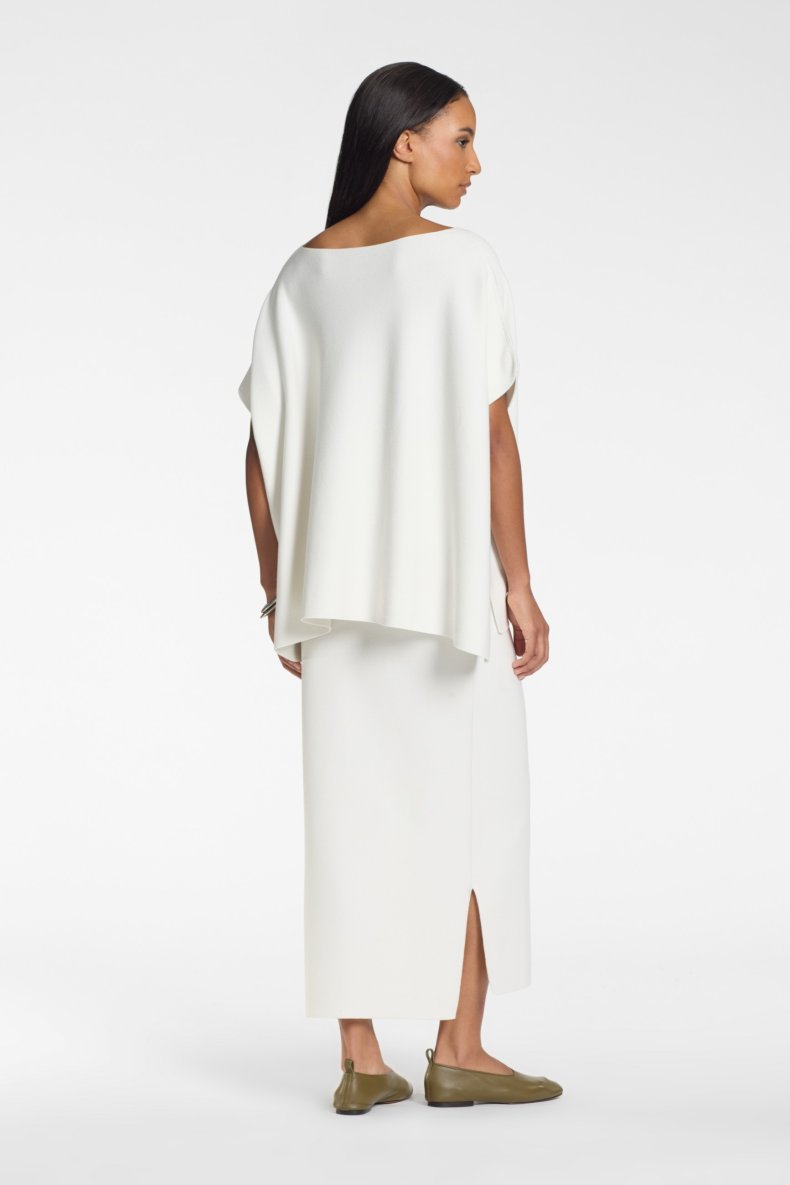 SARAH PACINI STRIK VEST OFF.WHITE