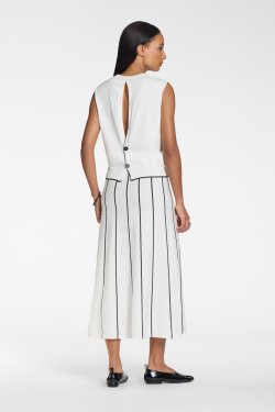 SARAH PACINI STRIK NEDERDEL STRIBET