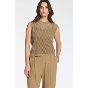 SARAH PACINI STRIK VEST TOBAK