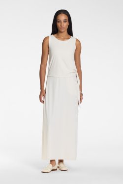 SARAH PACINI KJOLE LANG CREME