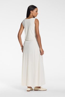 SARAH PACINI KJOLE LANG CREME