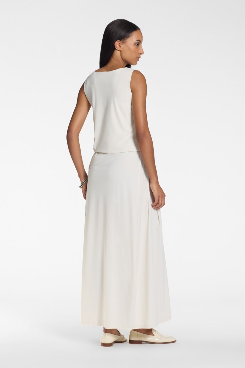 SARAH PACINI KJOLE LANG CREME