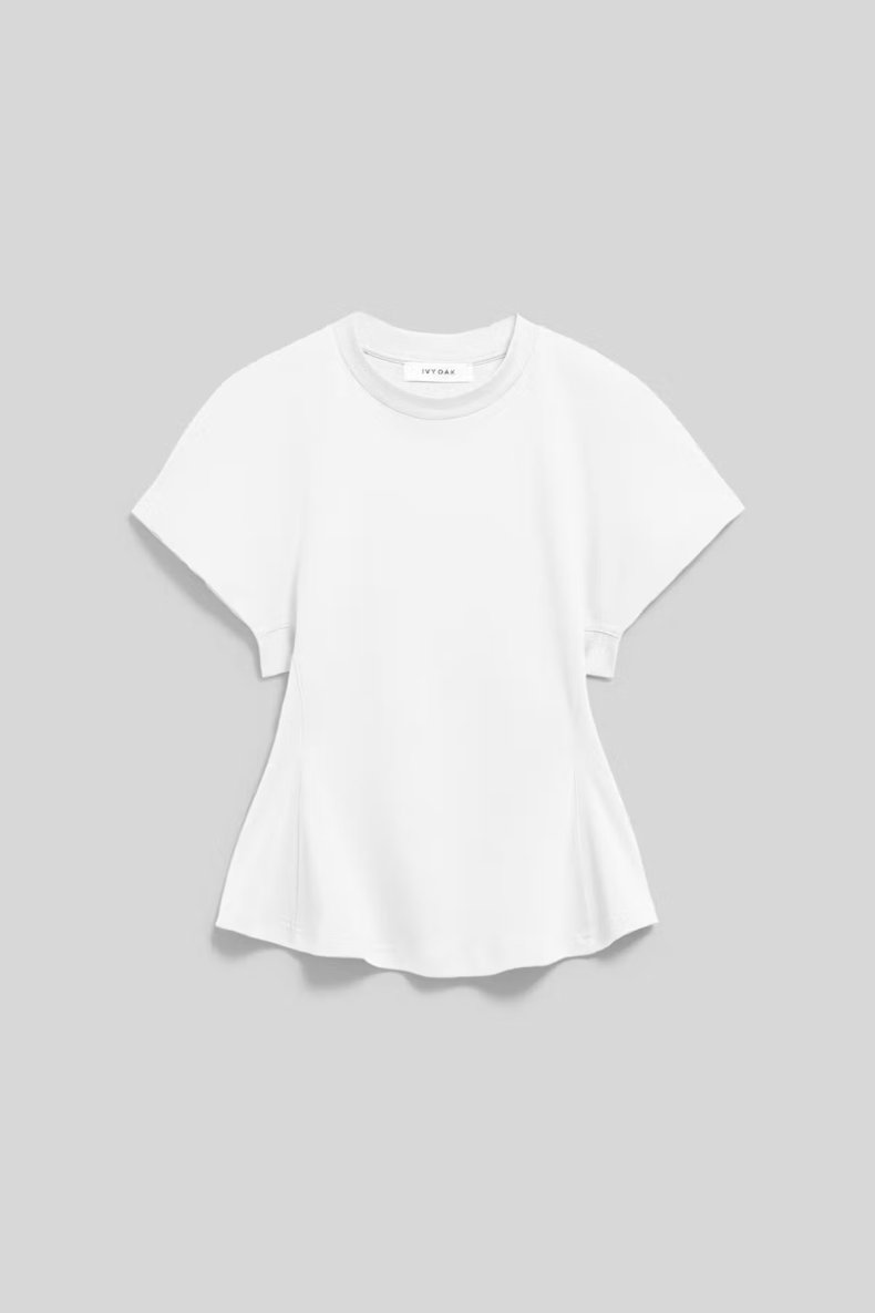 IVY OAK T-SHIRT HVID