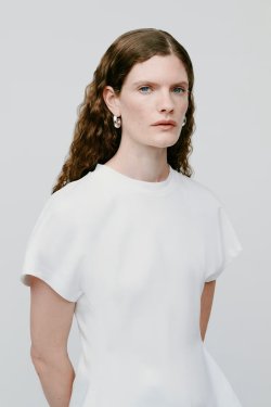 IVY OAK T-SHIRT HVID