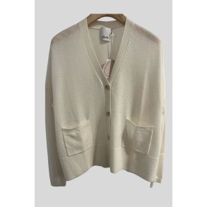 ALLUDE CARDIGAN CREME