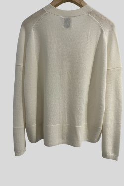 ALLUDE CARDIGAN CREME