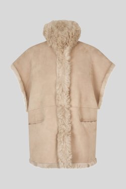 BENEDIKTE UTZON VEST KATE LANGH�RET LYS BEIGE