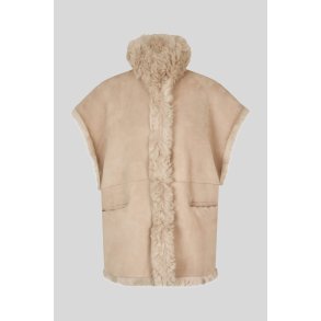 BENEDIKTE UTZON VEST KATE LANGH�RET LYS BEIGE