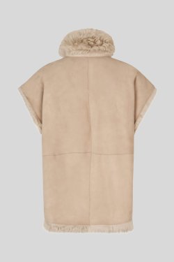 BENEDIKTE UTZON VEST KATE LANGH�RET LYS BEIGE