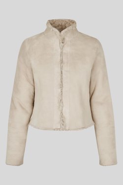 BENEDIKTE UTZON JAKKE NILLE LYS SAND