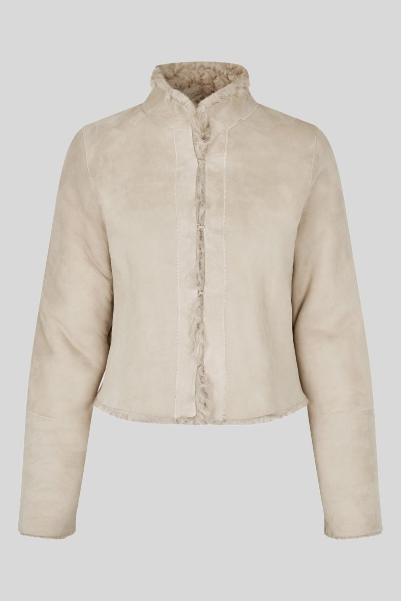 BENEDIKTE UTZON JAKKE NILLE LYS SAND