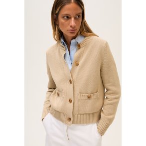 ROSSO STRIK CARDIGAN SAND