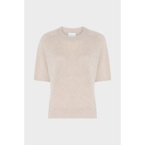 ALLUDE CASHMERE STRIK KORT RME LYS TAUPE