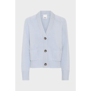 ALLUDE STRIK CARDIGAN LYSEBL�