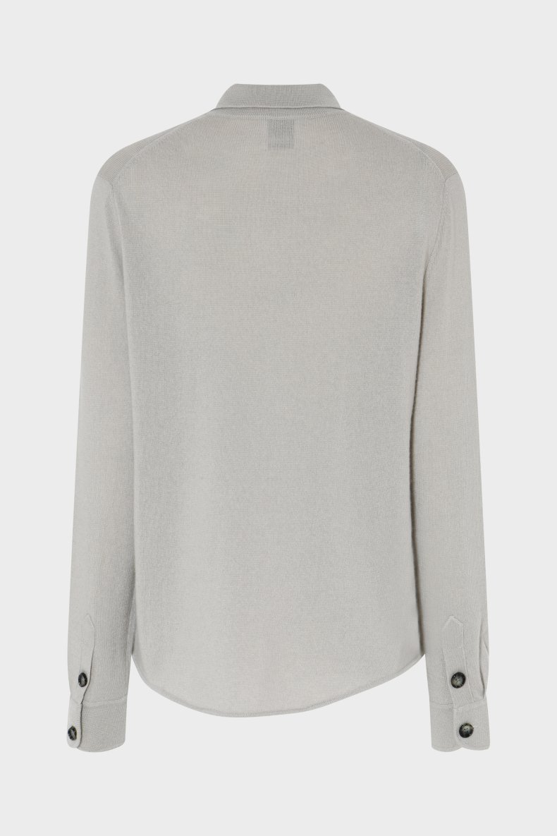 ALLUDE STRIK SKJORTE GR