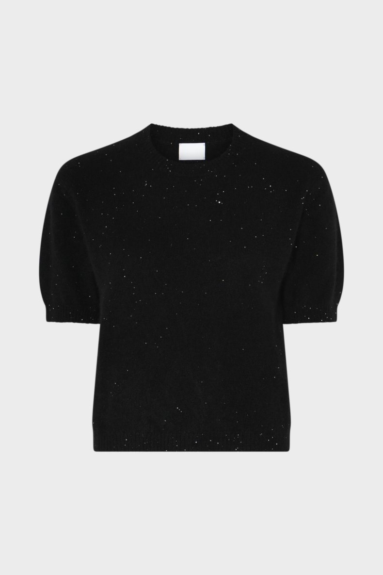 ALLUDE STRIK MED KORT RME SORT M. PALLIETTER