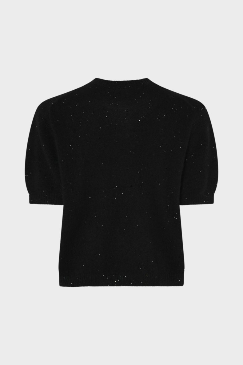 ALLUDE STRIK MED KORT RME SORT M. PALLIETTER