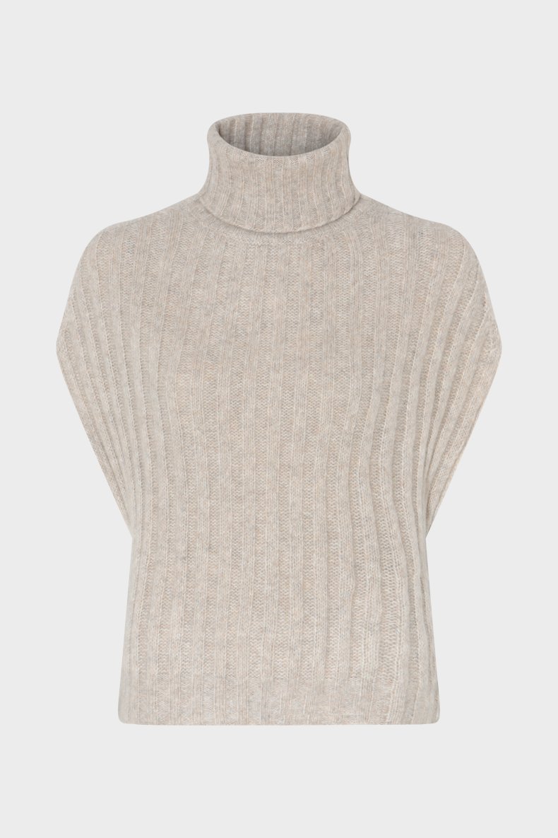 ALLUDE VEST SAND