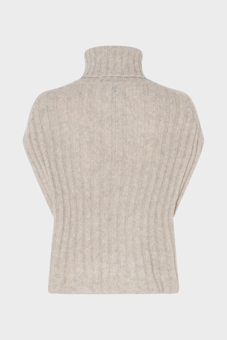 ALLUDE VEST SAND