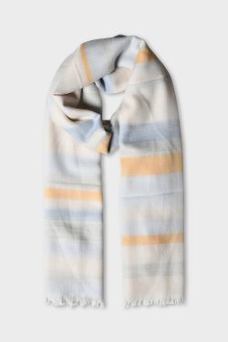 ANDREAS CASHMERE TRKLDE LYS BL/GUL