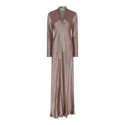 ANTONELLI SILKE KJOLE STVET ROSA