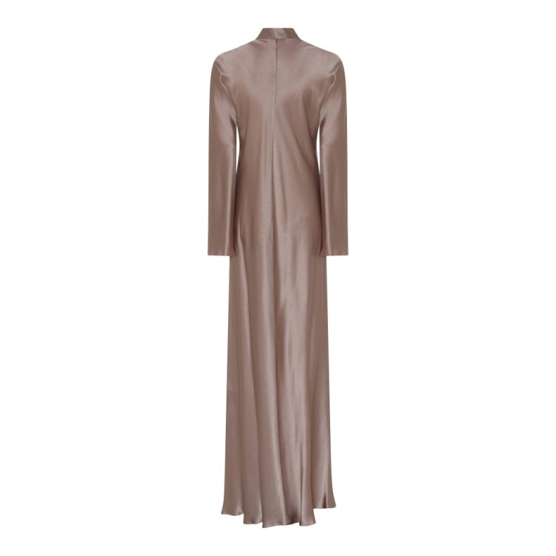 ANTONELLI SILKE KJOLE STVET ROSA