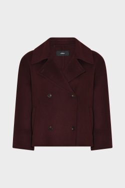 ARMA ULD JAKKE KORT BORDEAUX