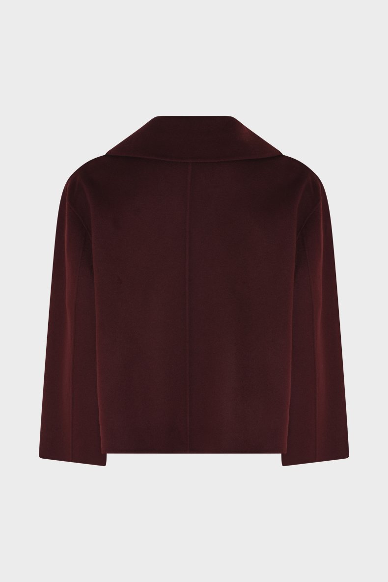 ARMA ULD JAKKE KORT BORDEAUX