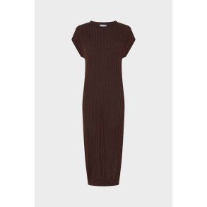 AROVESCIO STRIK KJOLE BRUN