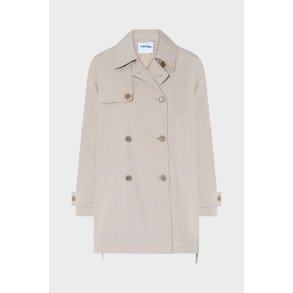 ASPESI COTTON COAT LYS SAND
