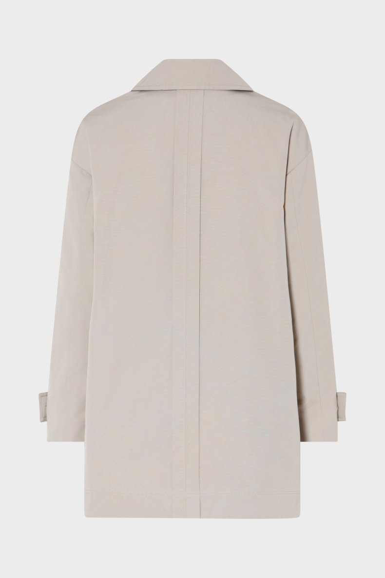 ASPESI COTTON COAT LYS SAND