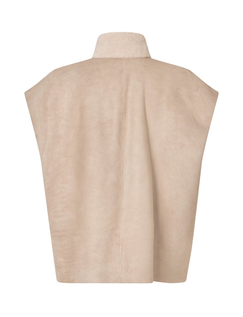 BENEDIKTE UTZON VEST KATE CURLEY SAND