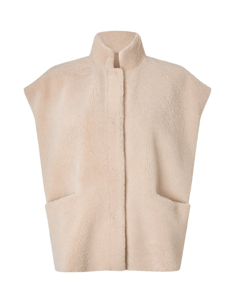BENEDIKTE UTZON VEST KATE CURLEY SAND
